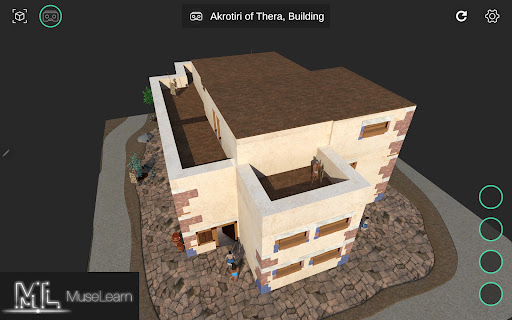Android application MuseLearn AR screenshort
