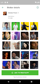 Screenshot 5 Chayanne Stickers para Whatsap android