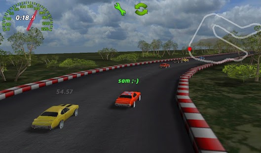 Muscle car: multiplayer racing Screenshot