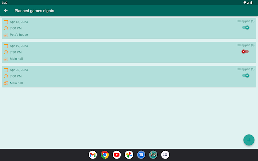 Games Night Planner screenshot 22