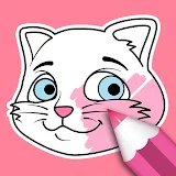 Cat Coloring Pages  -  Coloring Book icon