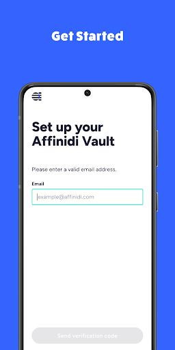 Affinidi Vault Screen 2