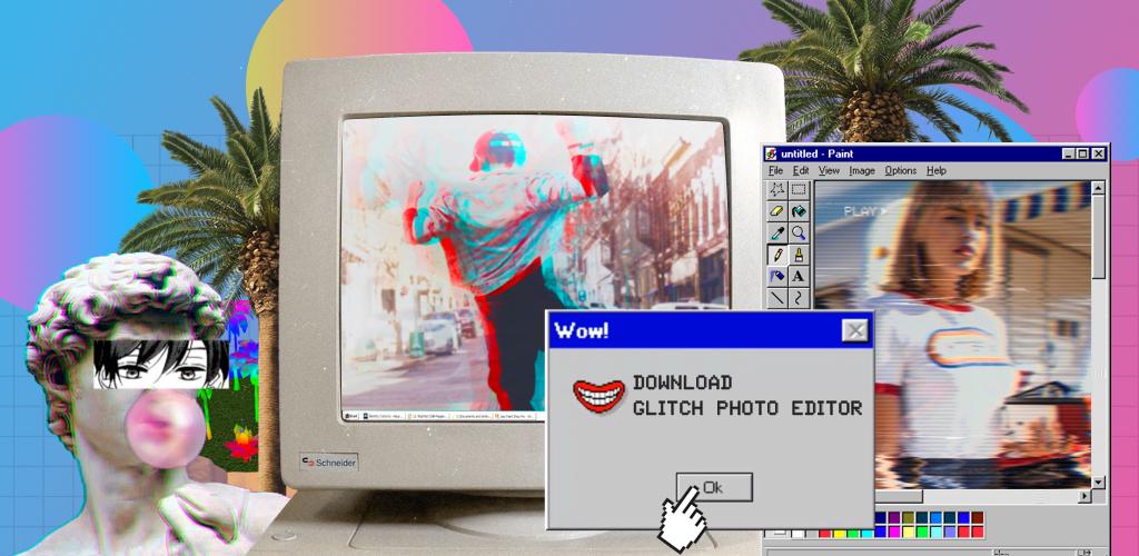 Glitch Photo Editor & Glitch V