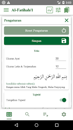 AlQuran Tafsir Tajwid Murottal