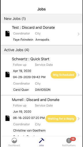 Home Sweet Home Jobs Screen 2