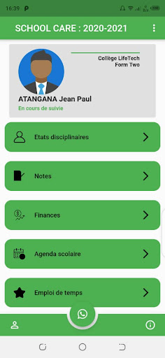 School Care Screen 2