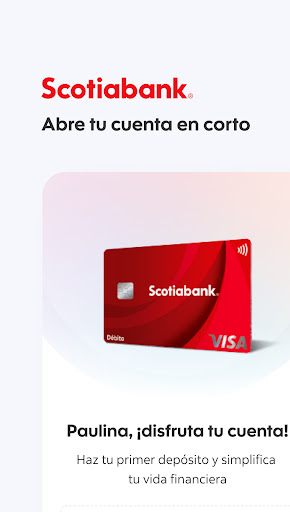 Android application ScotiaMóvil MX screenshort