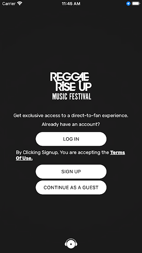 Android application Reggae Rise Up screenshort
