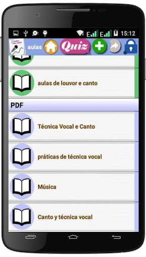 Aulas de canto Screen 3
