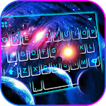 Cover Image of Download Galaxy 3D Parallax Keyboard Ba  APK