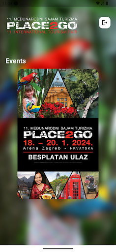 PLACE2GO tourism fair Croatia Screen 2