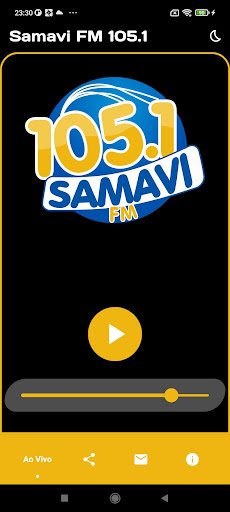 Android application Samavi 105 FM screenshort