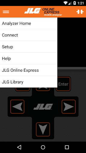 JLG Analyzer Screen 2