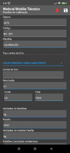 Tecnomeca App Screen 3