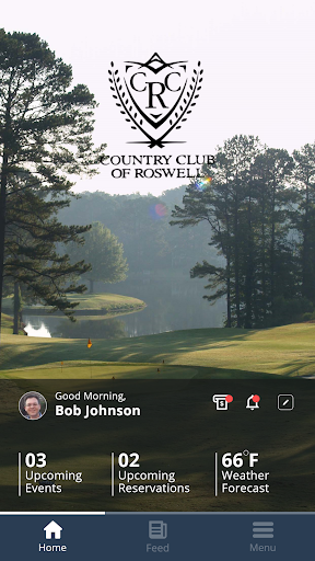Android application The Country Club of Roswell screenshort