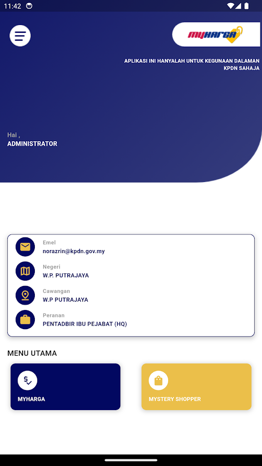 #6. Myharga (Android) بواسطة: Government of Malaysia