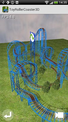 Toy Roller Coaster 3Dのおすすめ画像1
