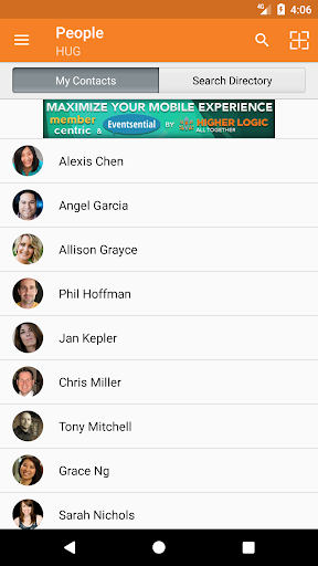 Higher Logic Users Group Screen 3
