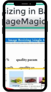 ImageMagick Mobile Hint