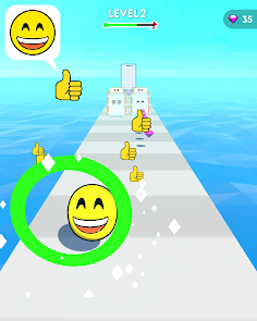 Emoji Ball Run - Screenshot 2