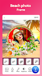 screenshot of Beach Photo Frame