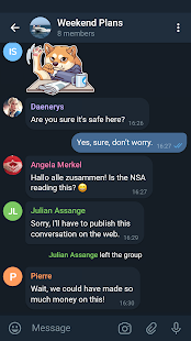 Telegram X Screenshot