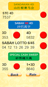Sabah lotto 4d deals