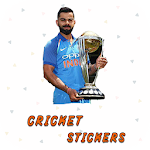 Cover Image of Download Cricket Stickers for Whatsapp - WAStickerApps 5.0 APK
