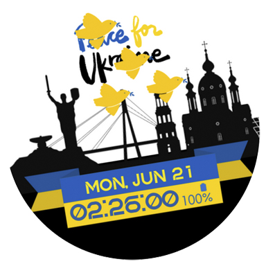 Watch Face Wear OS Ukraine Screen 3