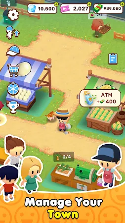 Game screenshot MicroTown.io - My Little Town hack
