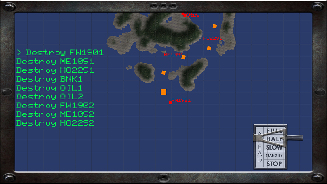 Android application Battleship Destroyer screenshort