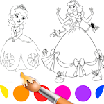 Cover Image of Download Princess Coloring / Drawing and Painting 1.3 APK