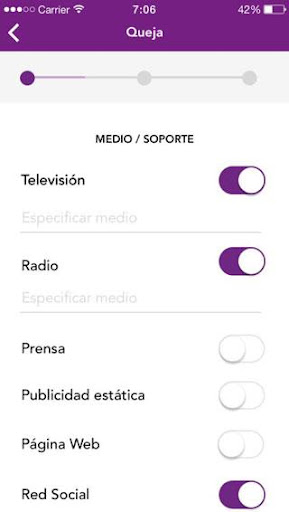 BEGIRA app Screen 3