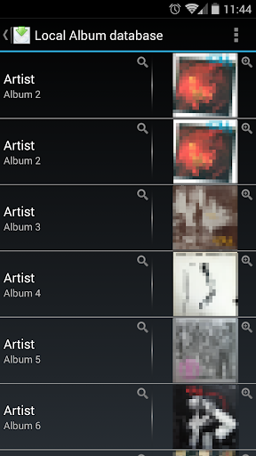 Album Cover Finder Screen 2