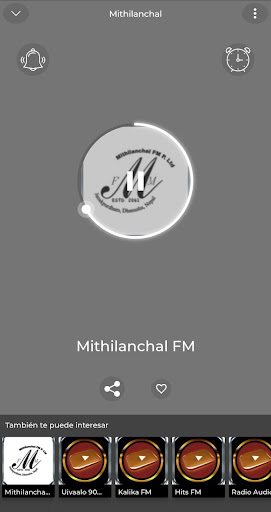 Android application Mithilanchal 105.0 Fm Nepal screenshort