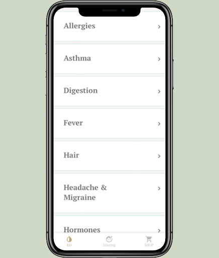 Natural Essential Oils Recipes Screen 3