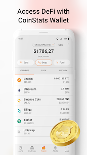 Coin Stats – Crypto Portfolio MOD APK (Pro Unlocked) 4