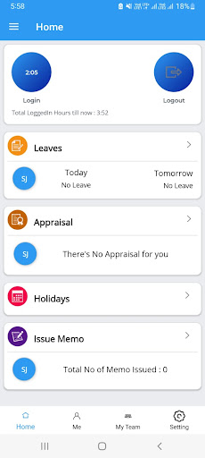 Android application Morph App screenshort