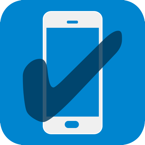 Device check logo