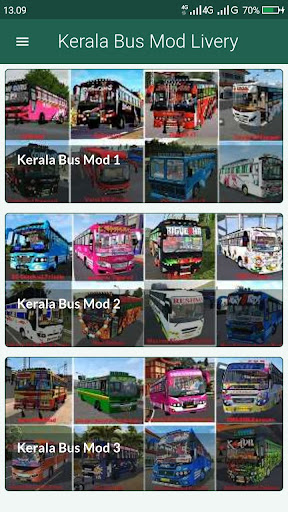 Kerala Bus Mod Livery