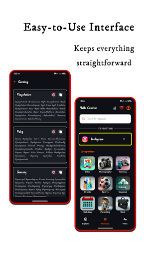 Hashtag Generator Advanced Screen 2