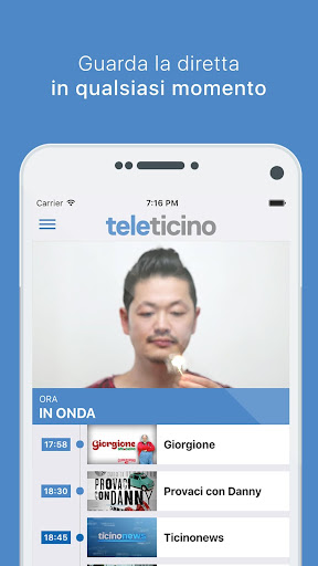 Vista previa de la aplicación