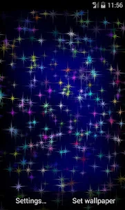 Shiny Stars Live Wallpaper