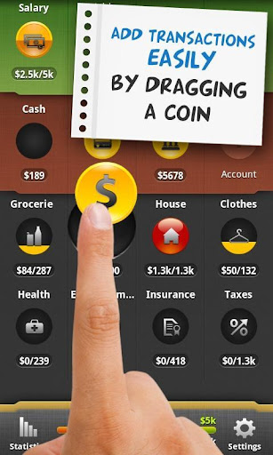 Android application CoinKeeper Classic screenshort