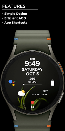 Night ver 39 - watch face screenshot 1