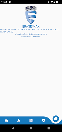 Android application ERASISMAX screenshort