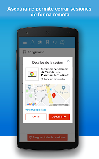 Android application Gestor de Contraseñas Telmex screenshort