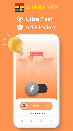 Ghana VPN - Private Proxy Screen 2