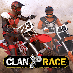 Cover Image of Tải xuống Clan Race: Các cuộc đua PVP Motocross  APK