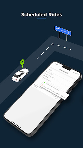 Android application 2Airport Driver screenshort